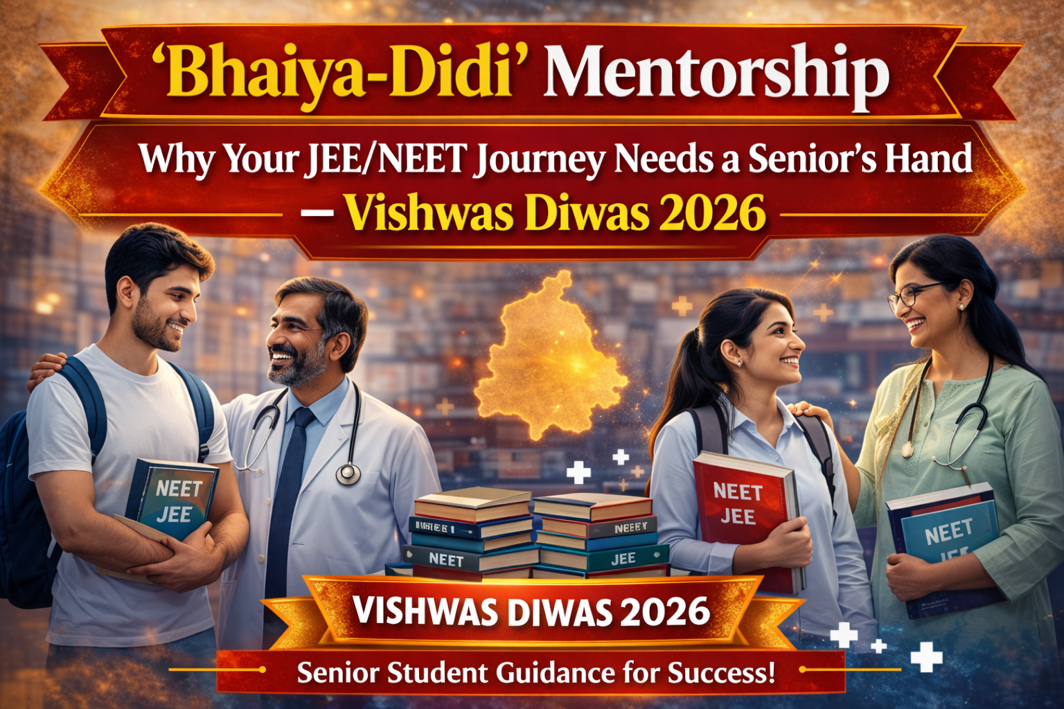NEET Rank Predictor 2026 & Bhaiya-Didi Mentorship: Why Every JEE/NEET Aspirant Needs Senior Guidance | Vishwas Diwas Special